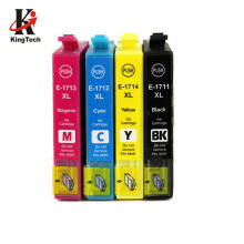 KingTech Compatible  1711 1712  1713  1714 Color Ink Cartridge For XP-103/XP-203/XP-207/303/306/313/33/406/413